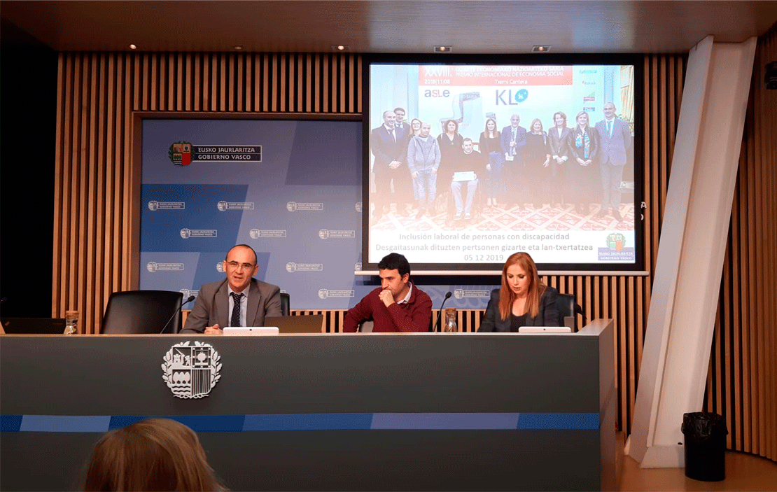 KL inclusión laboral discapacidad