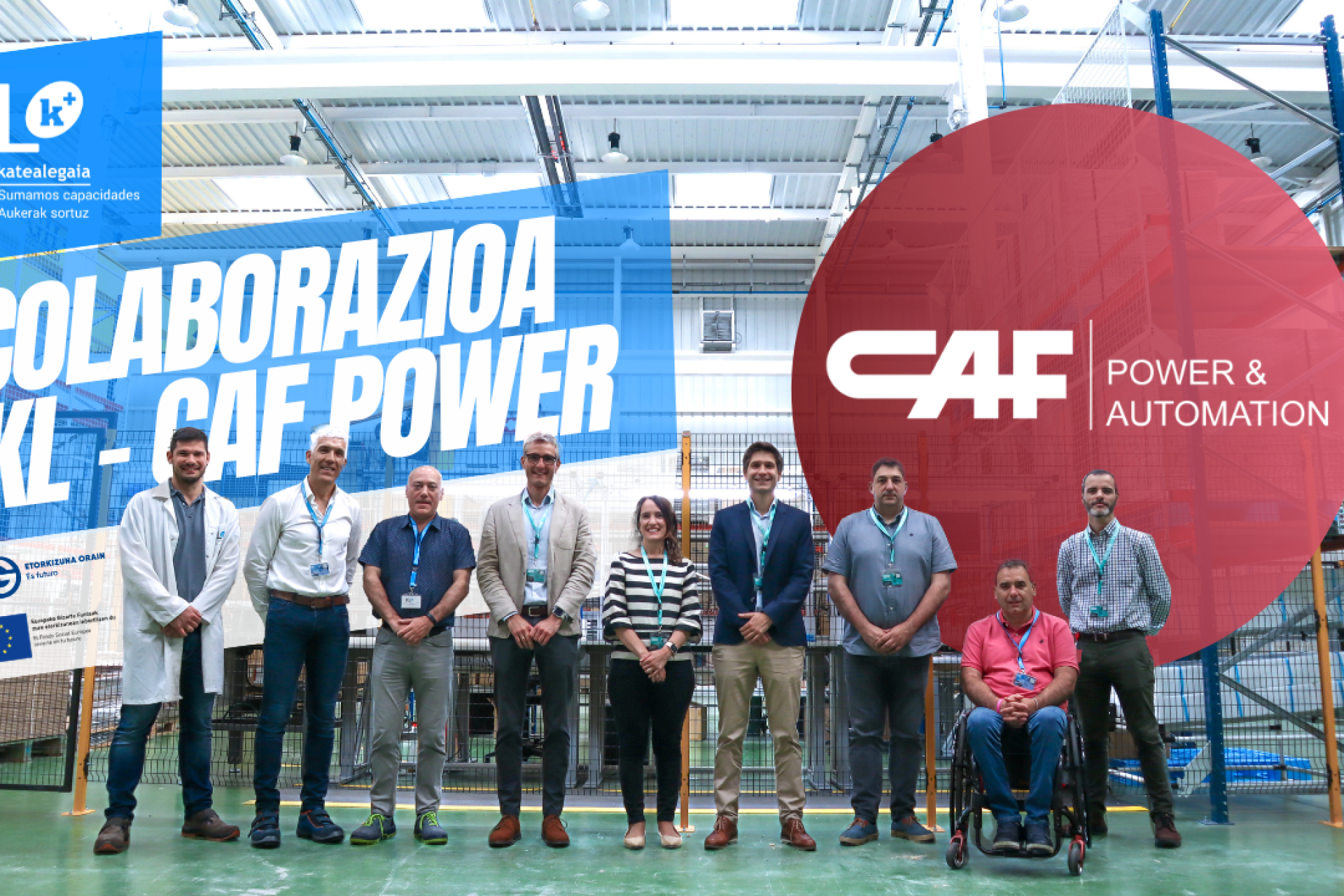Lankidetza-kontratua sinatzea KL – Caf Power