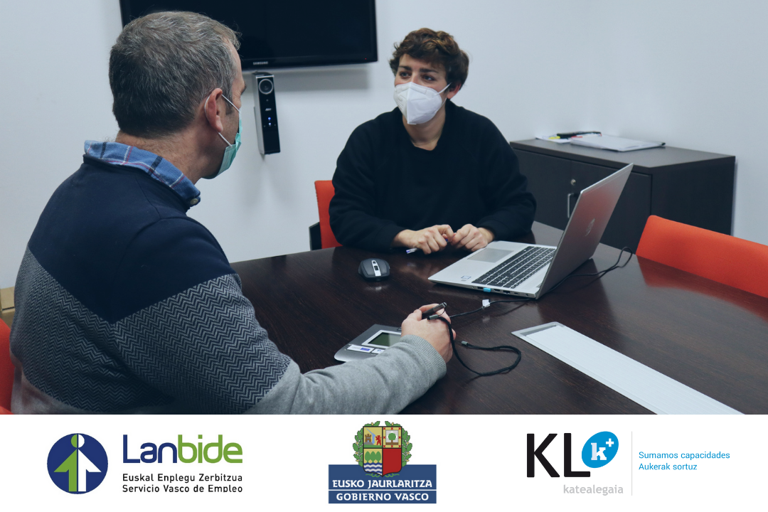 KL katealegaia entidad de referencia LANBIDE para el desarrollo de acciones y servicios de orientación profesional dirigidos a personas con discapacidad.