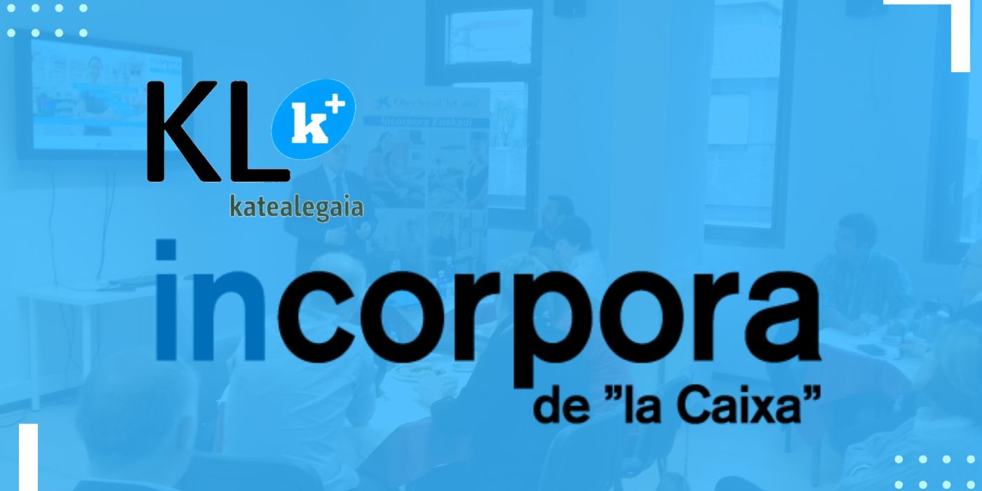 KL katealegaia firma el convenio incorpora de La Caixa