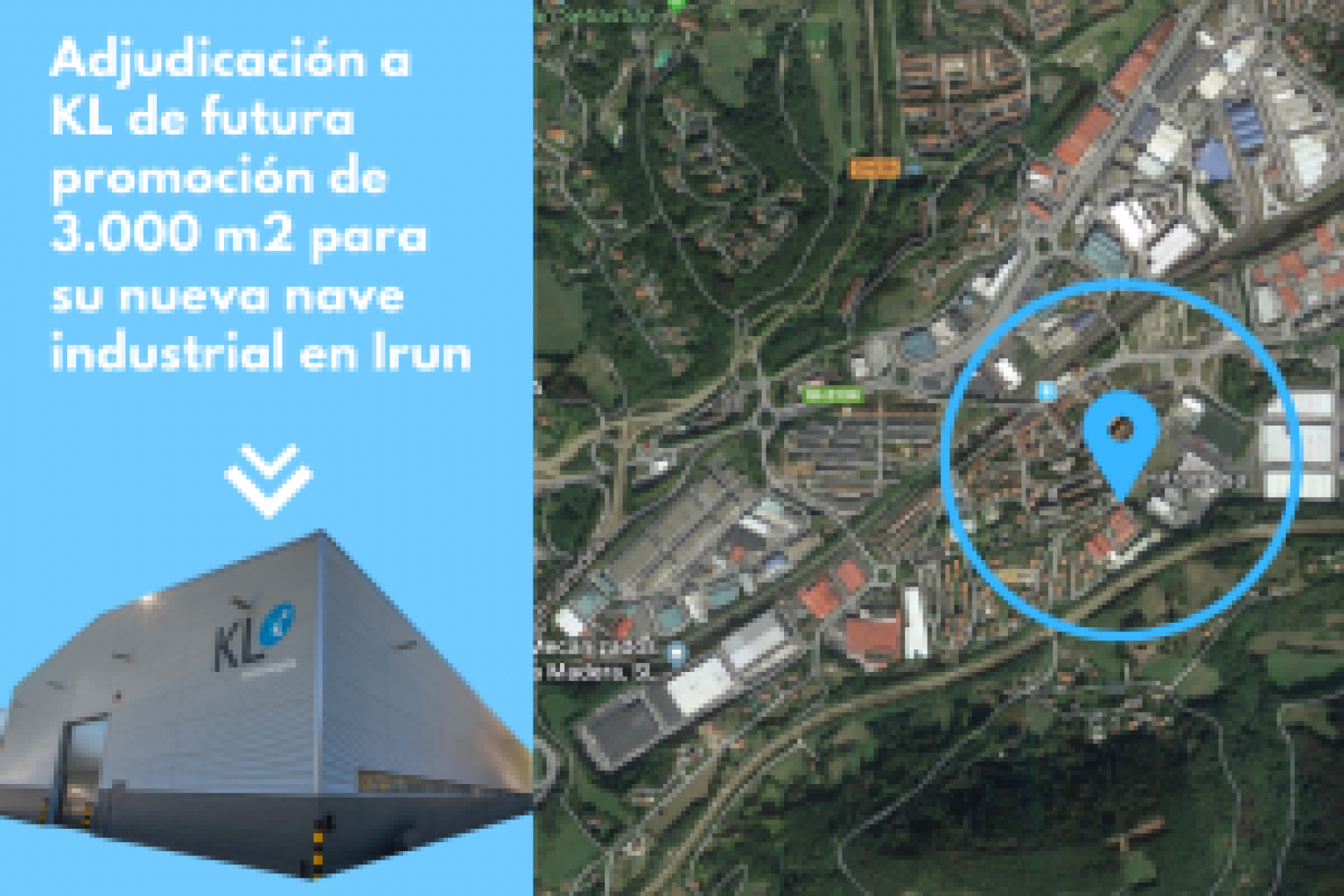 Nueva inversión KL: pabellón industrial KL Irun