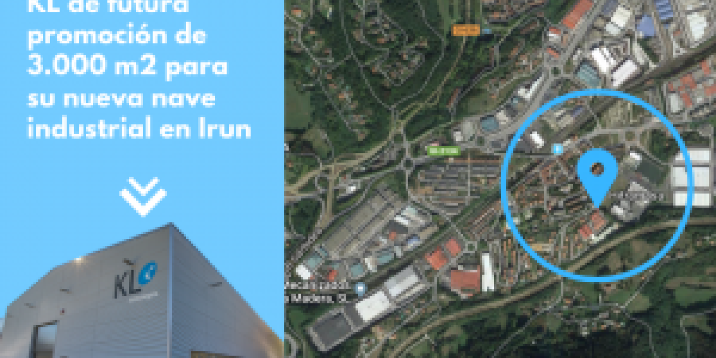 Nueva inversión KL: pabellón industrial KL Irun