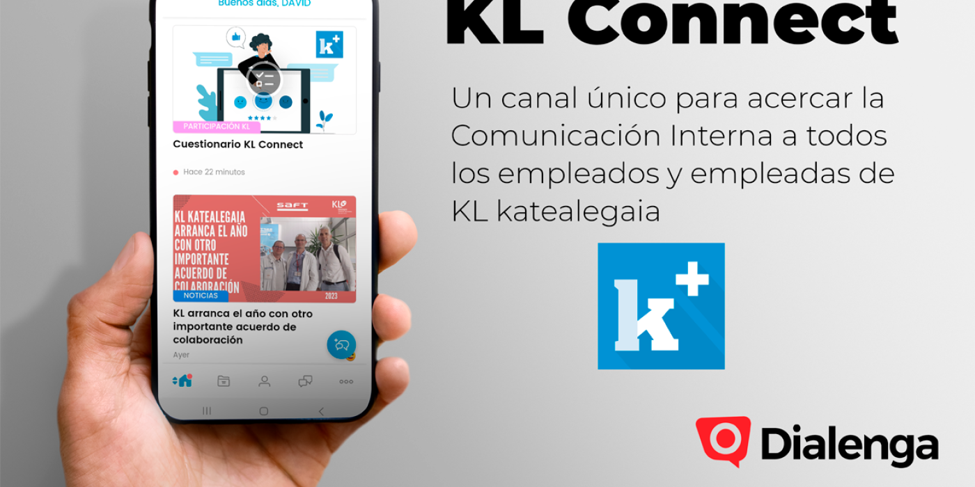 KL CONNECT: un canal único para acercar la Comunicación Interna a todos los empleados de KL katealegaia