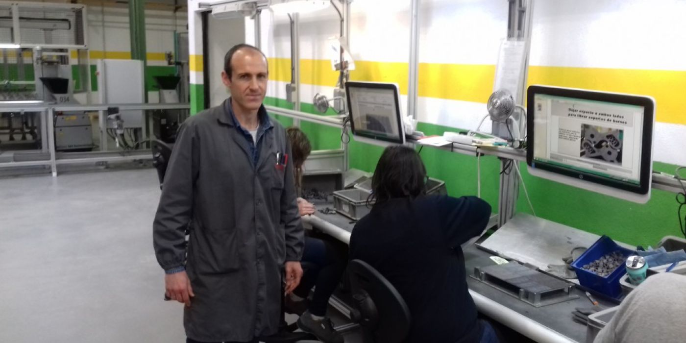 Asier Aguirrebeña, responsable de fabricación de MIM-TECH: «La colaboración con KL es una apuesta muy satisfactoria desde el punto de vista de calidad y de rendimiento»