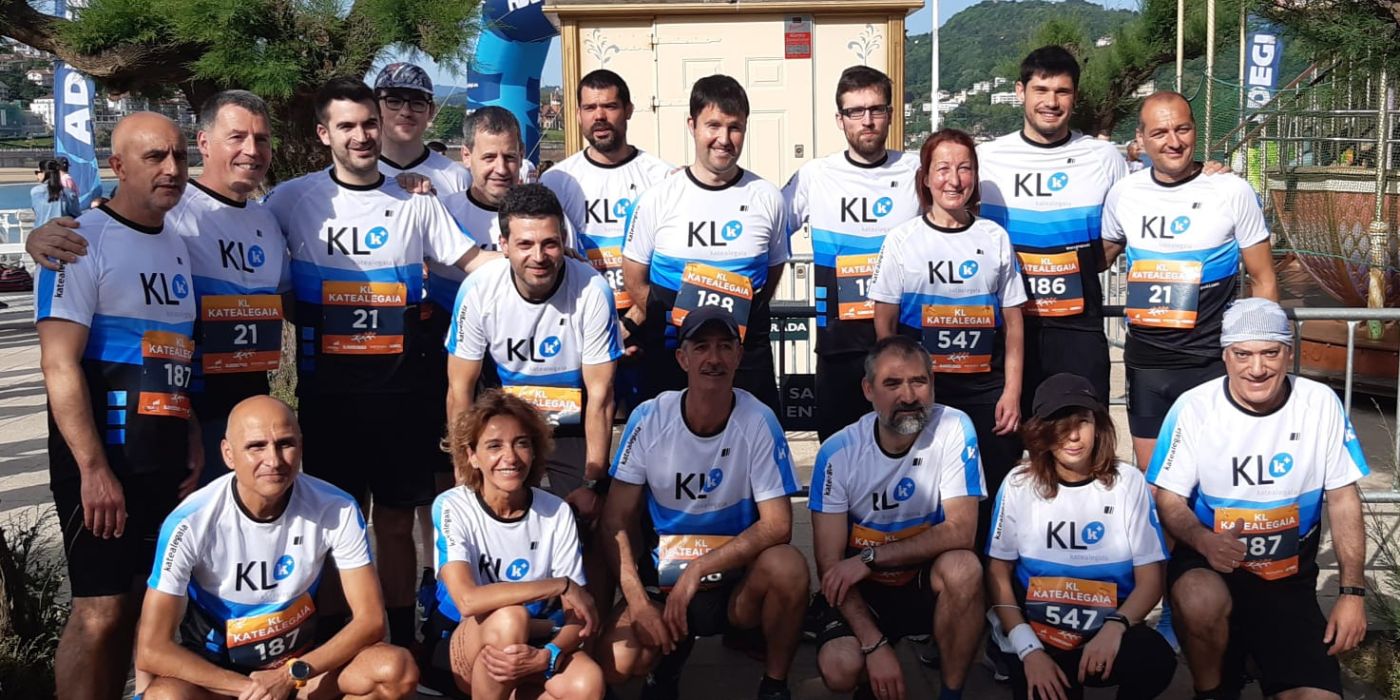 KLk 2022ko Enpresa Lasterketan parte hartzen du