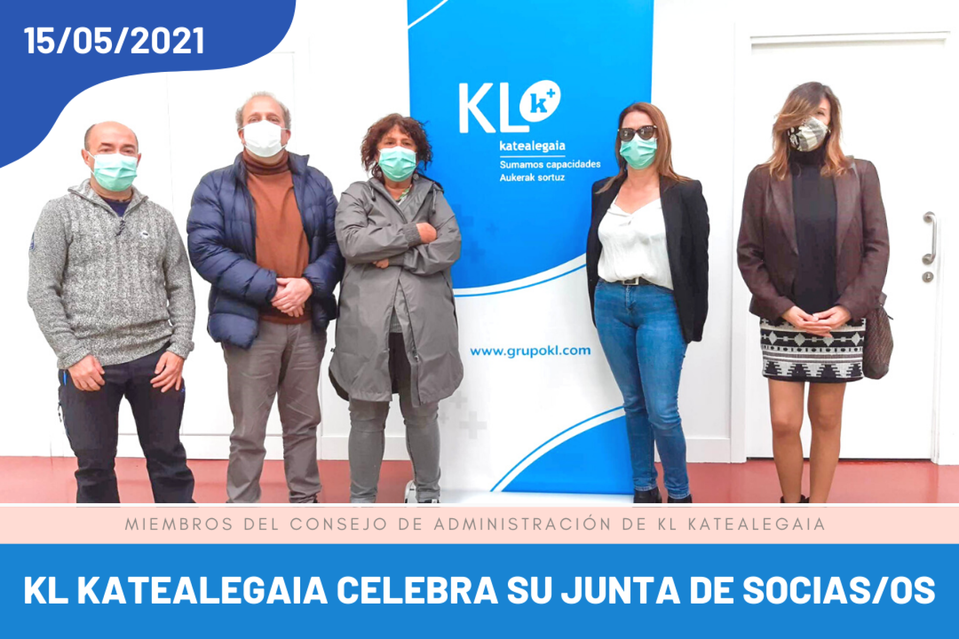 KL katealegaia celebra su Junta Anual de socias/os | KL katealegaiak Bazkideen Batzarra egin du