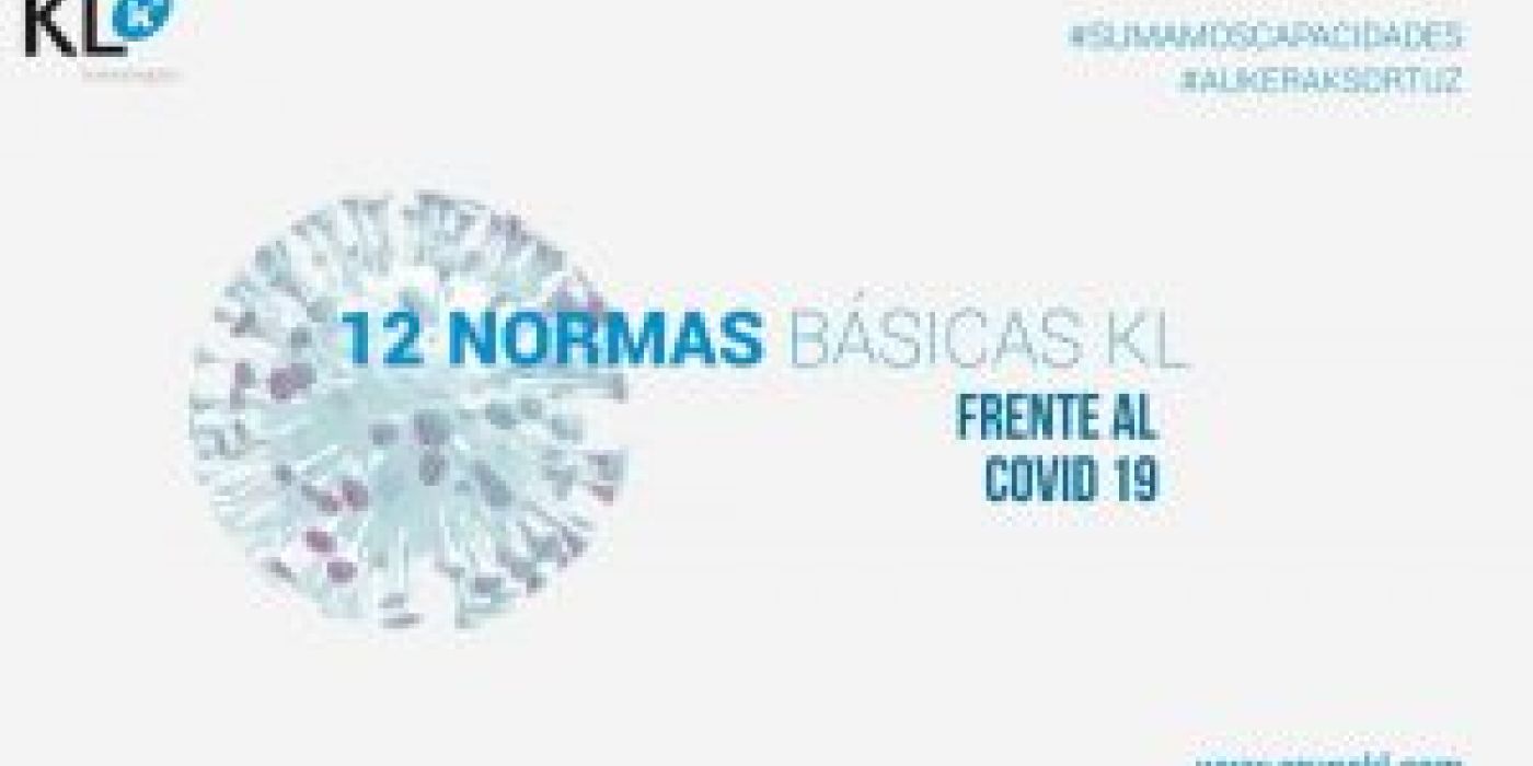 Video Normas Básicas KL frente al Covid19