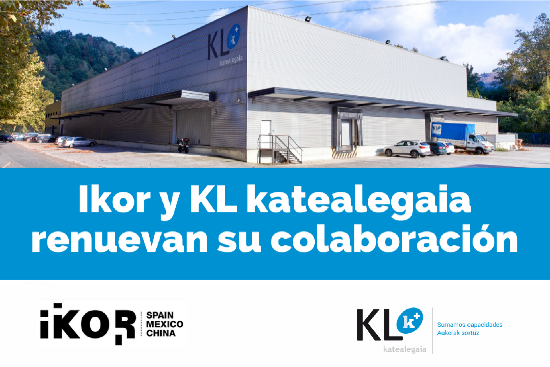 Ikor y KL katealegaia renuevan su colaboración