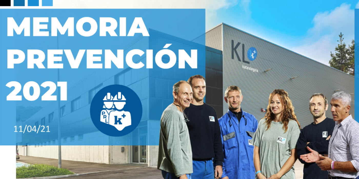 KL publica su memoria de Prevención 2021 | KLk 2021eko Prebentzio memoria argitaratu du