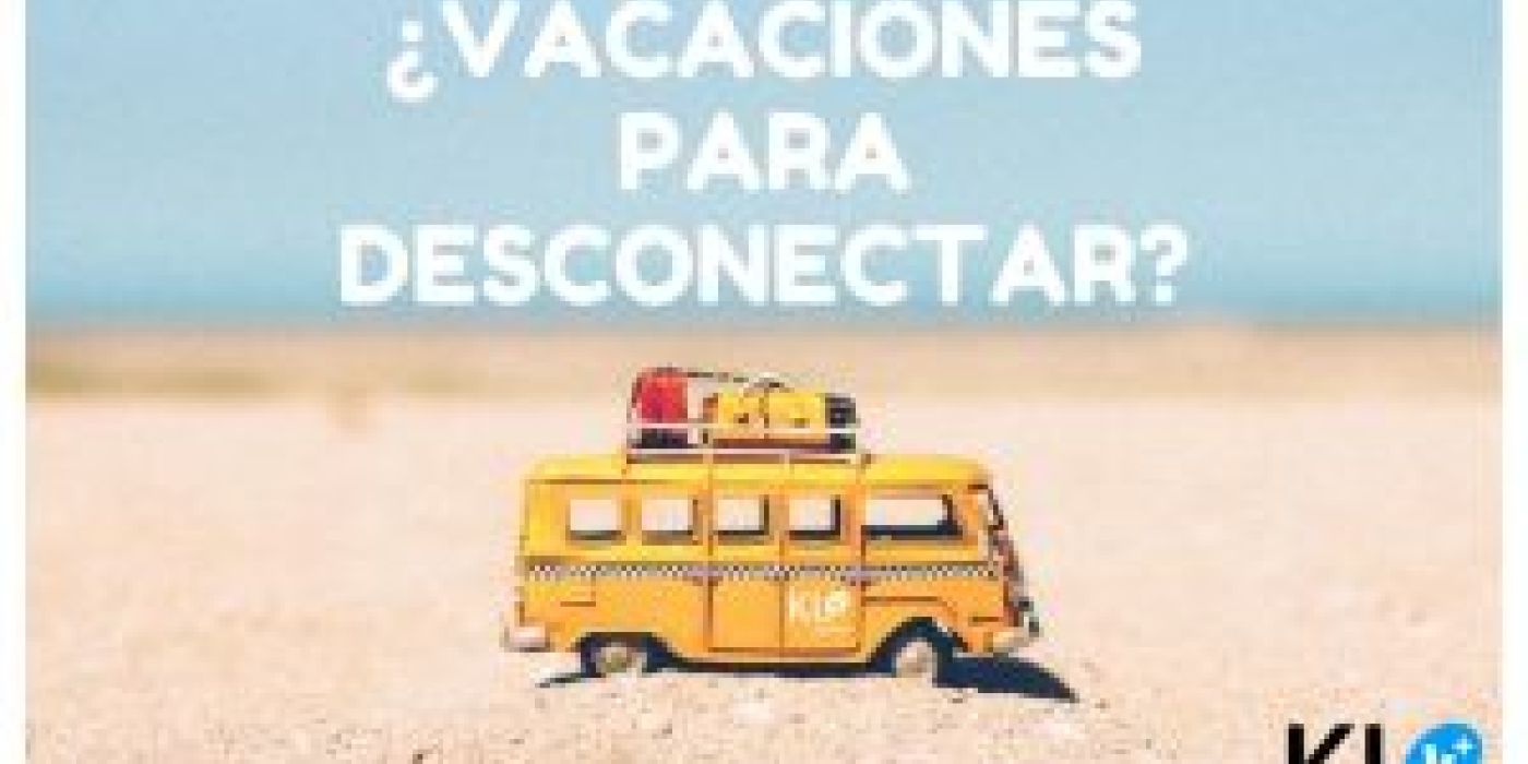 ¿Vacaciones para desconectar?