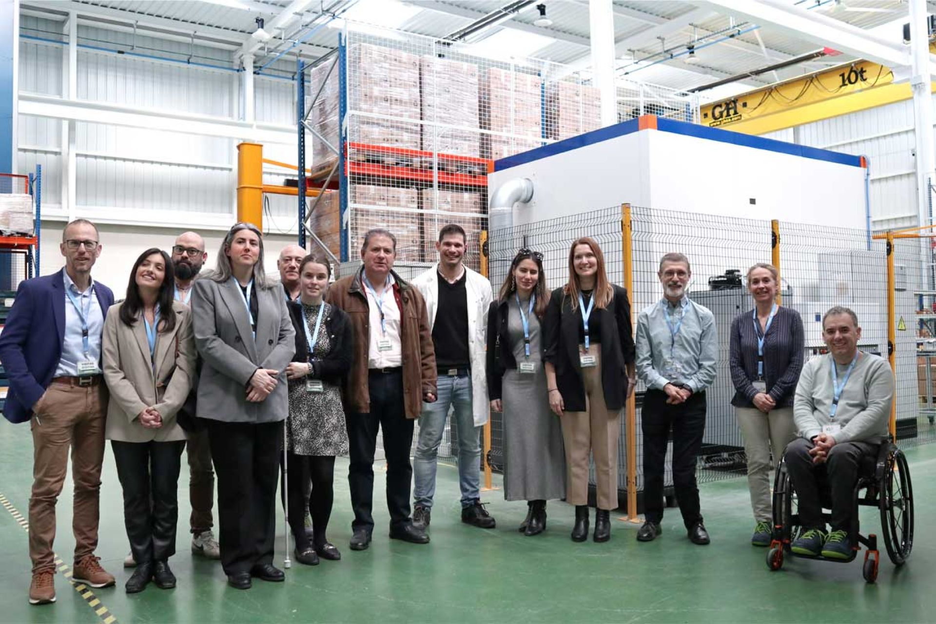 ONCE Euskadi KL Katealegaia bisitatzen du