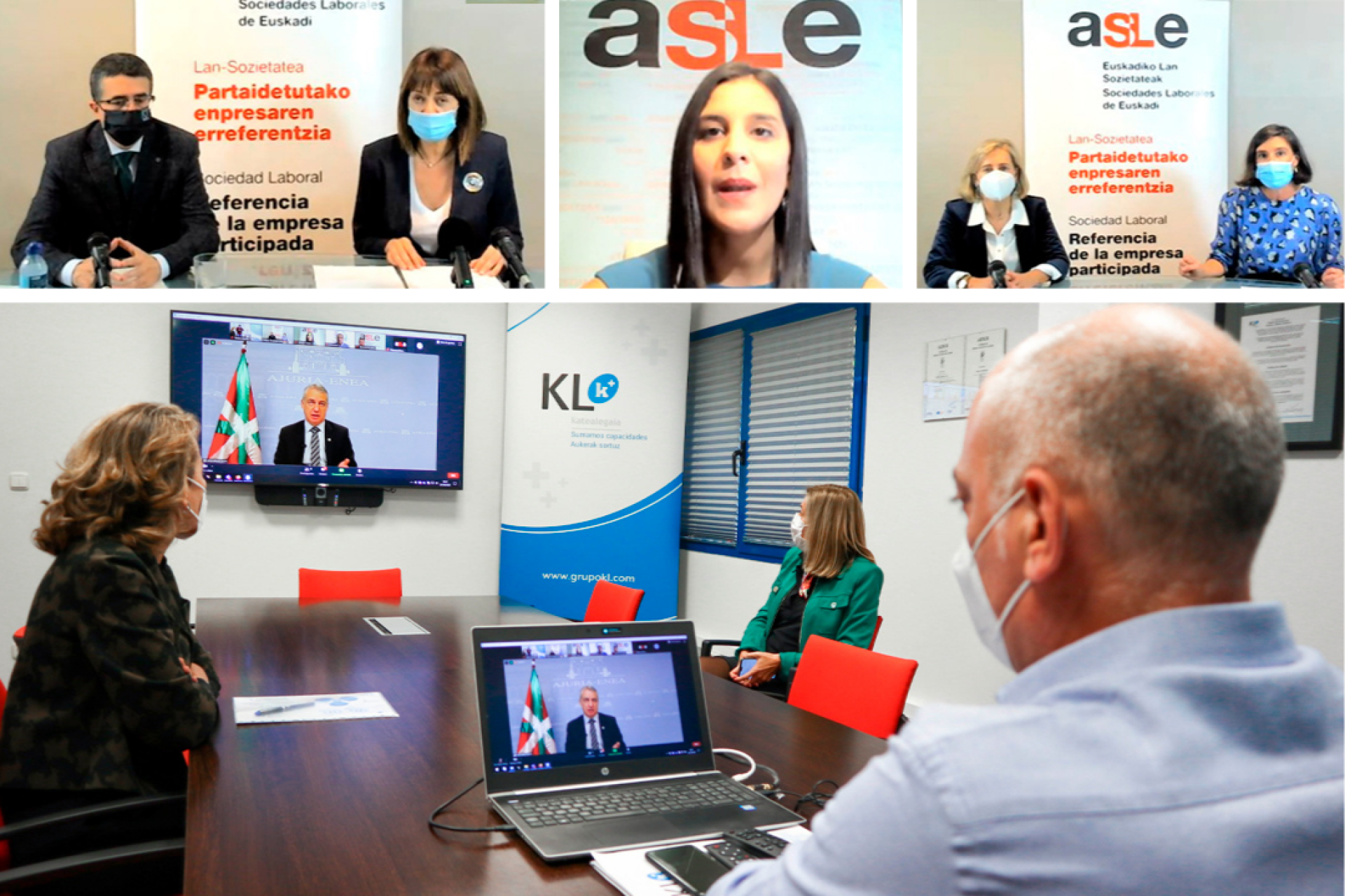 KL katealegaia expone su experiencia de gestión en tiempos de Covid en la Asamblea General de Asle