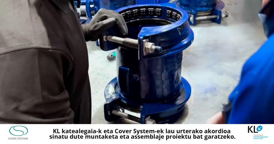 KL katealegaia-k eta Cover System-ek lau urterako akordioa sinatu dute muntaketa eta assemblaje proiektu bat garatzeko 