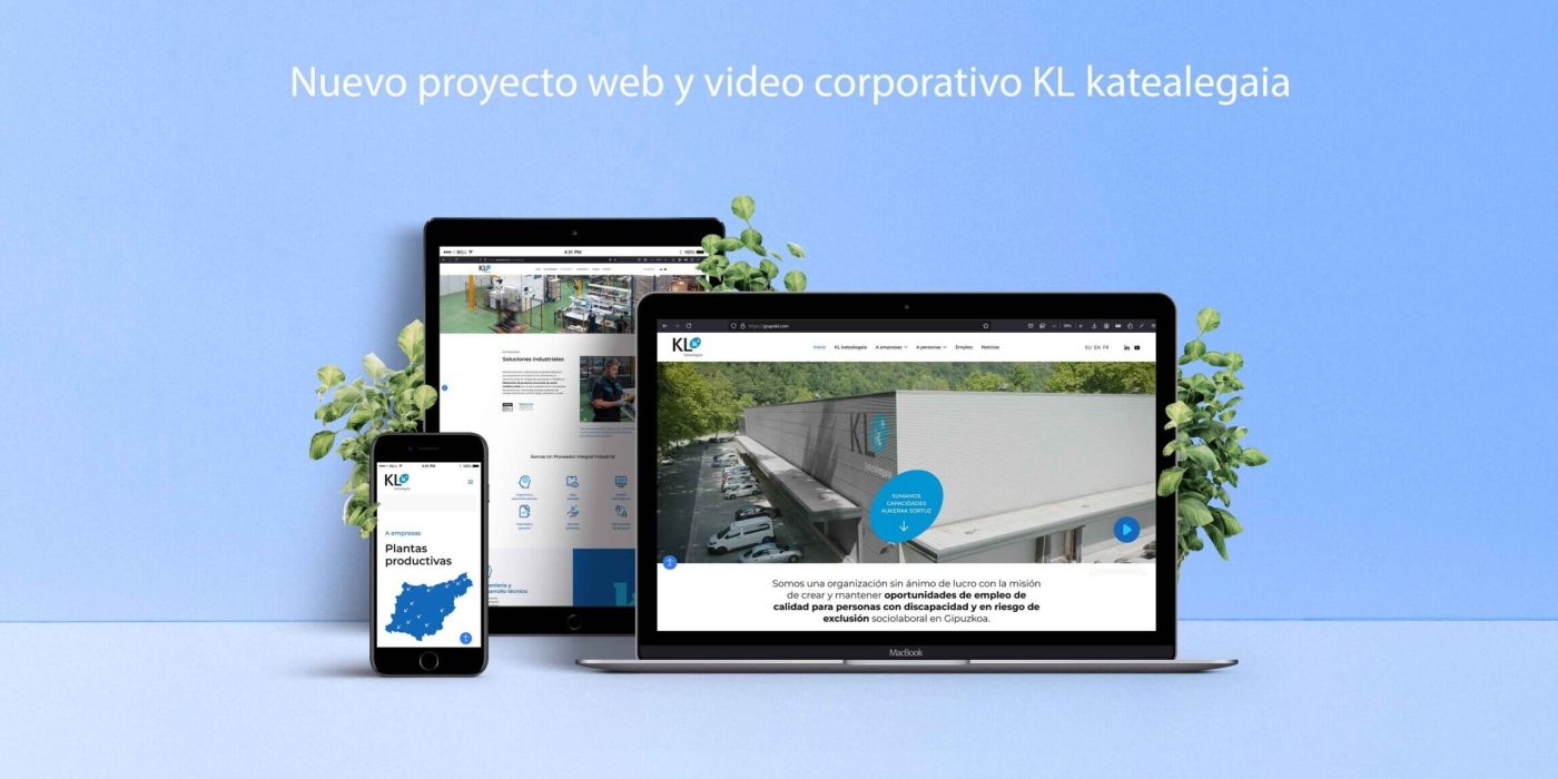 KL katealegaia lanza su nueva web y video corporativo