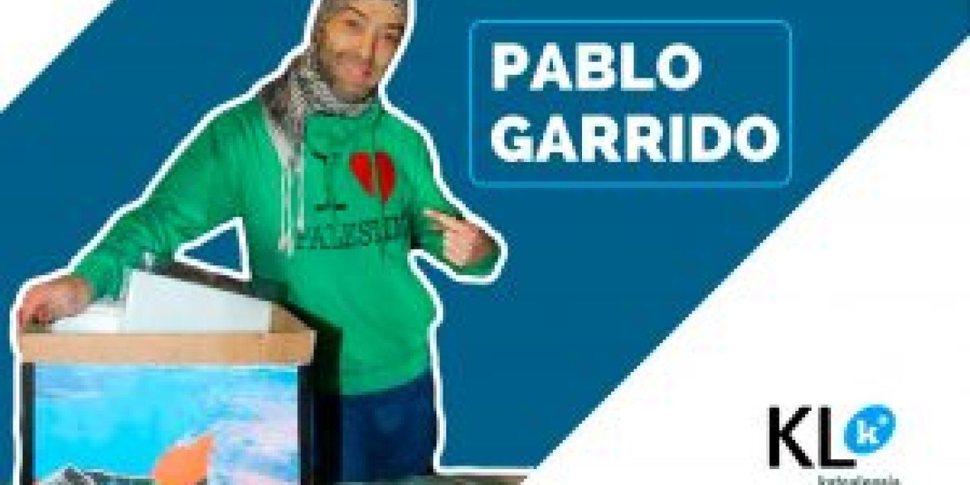 Pablo Garrido: “No intento ponerme etiquetas, no me considero un activista, soy un ser humano y lucho por aquello que defiendo”.