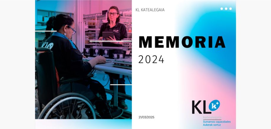 KL katealegaia presenta su Memoria de Actividad 2024