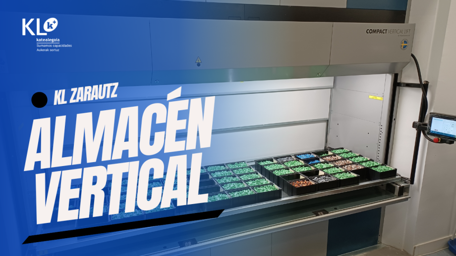Adquisición de nuevo almacén vertical en KL Zarautz