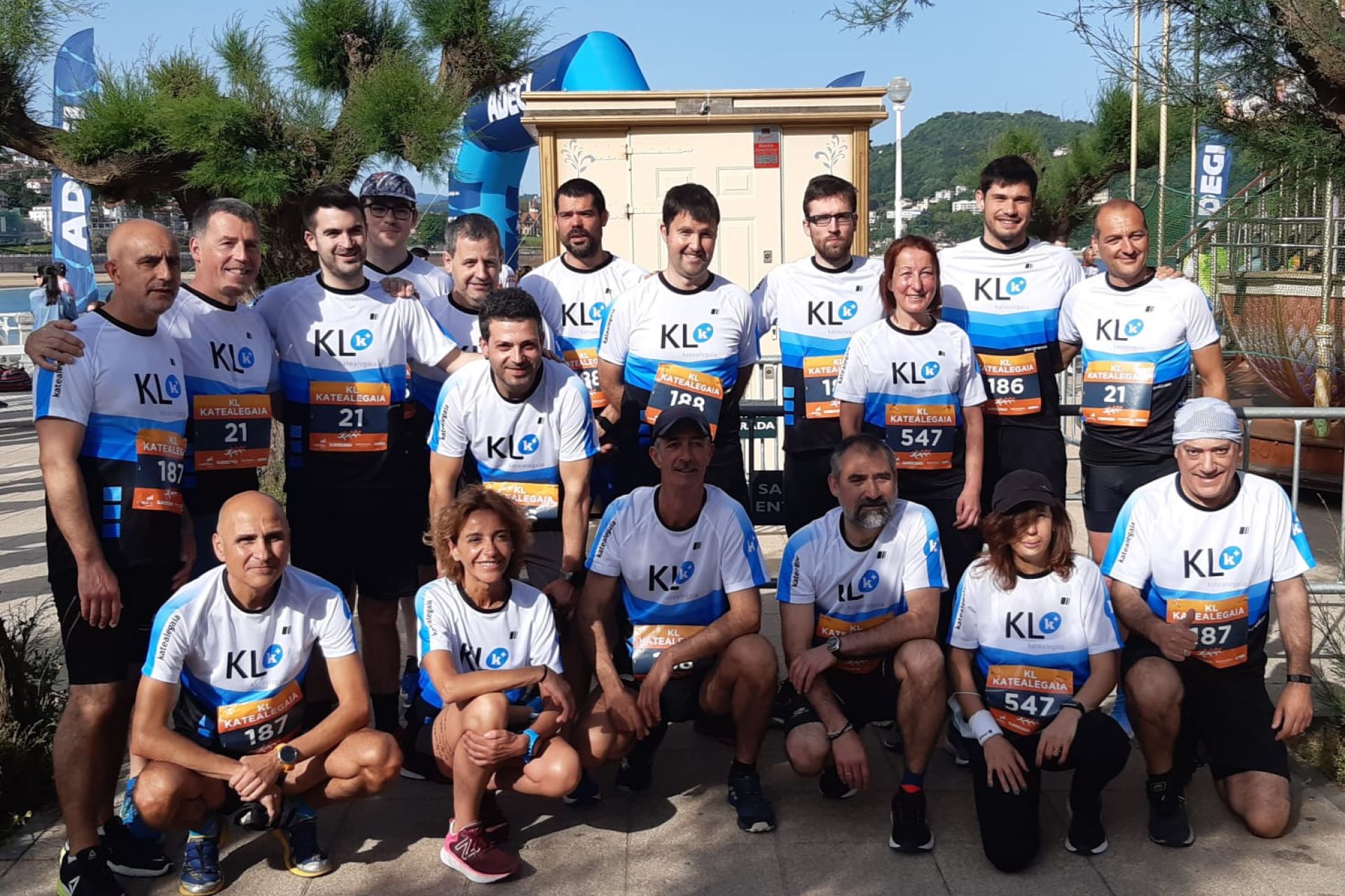 KLk 2022ko Enpresa Lasterketan parte hartzen du