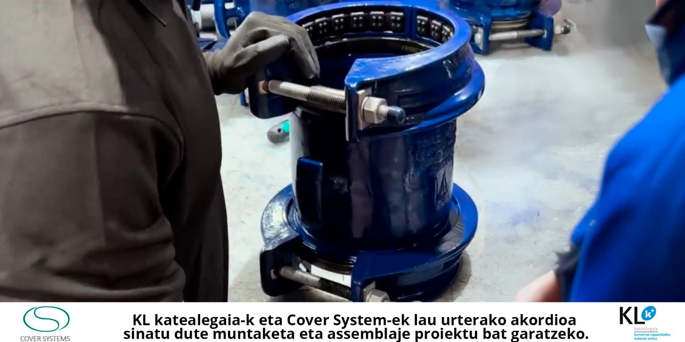 KL katealegaia-k eta Cover System-ek lau urterako akordioa sinatu dute muntaketa eta assemblaje proiektu bat garatzeko
