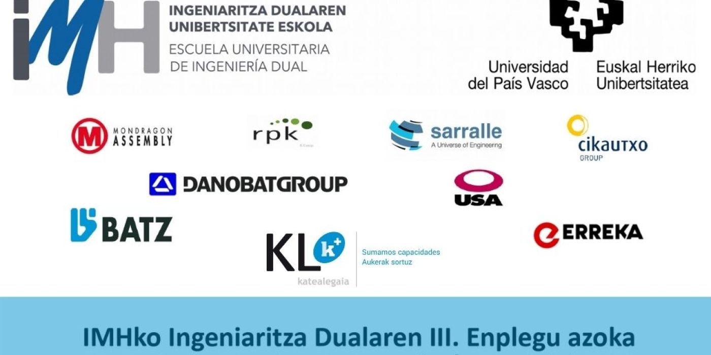 KL katealegaia IMHren Ingeniaritza Dualaren III. Enplegu Azokan parte hartu du
