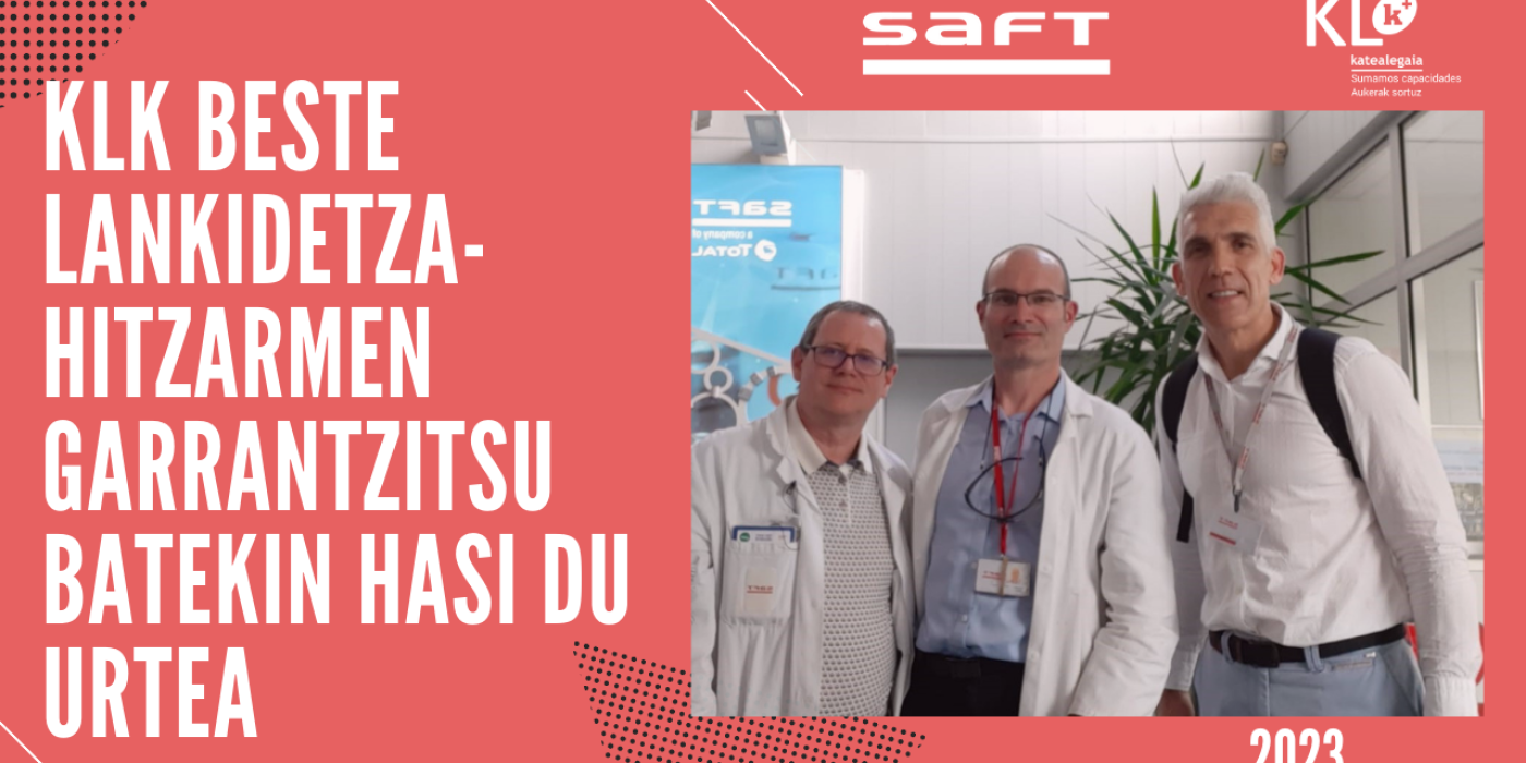 KLk beste lankidetza hitzarmen garrantzitsuarekin hasi du urtea