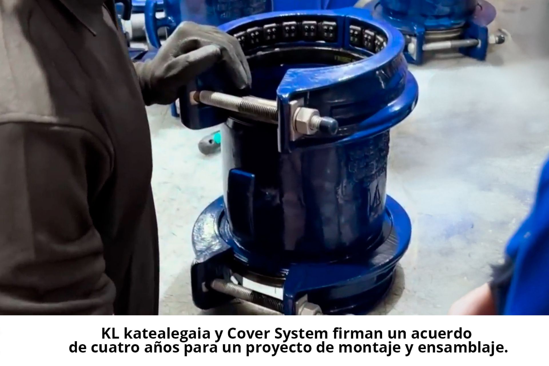 KL katealegaia y Cover System firman un acuerdo de cuatro años para un proyecto de montaje y ensamblaje. 