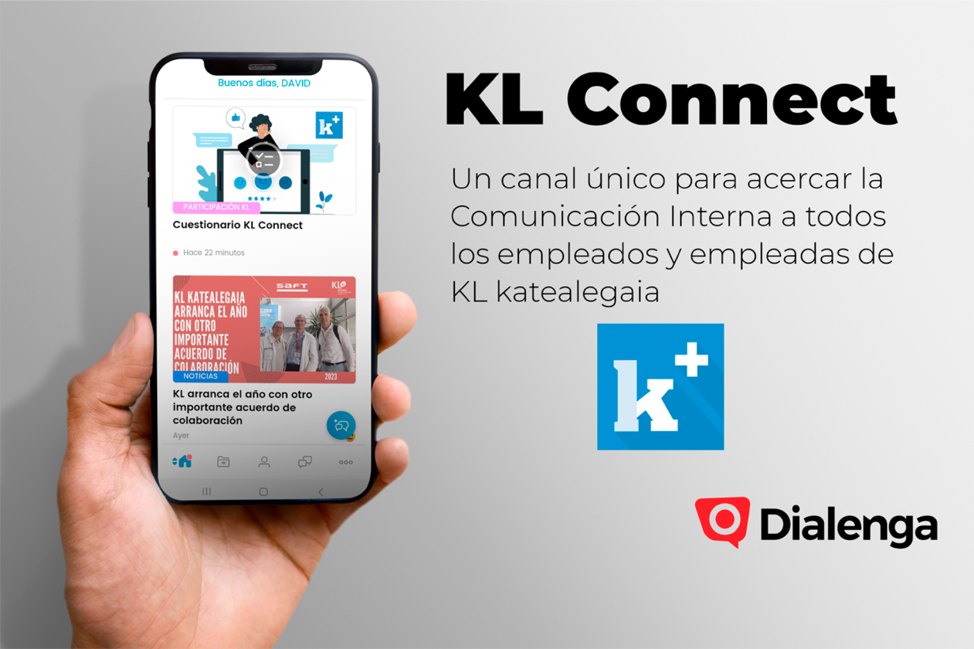 KL CONNECT: un canal único para acercar la Comunicación Interna a todos los empleados de KL katealegaia